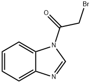 Ethanone, 1-(1H-benzimidazol-1-yl)-2-bromo- Structure