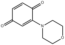 2,5-Cyclohexadiene-1,4-dione, 2-(4-morpholinyl)- Structure