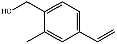 Benzenemethanol, 4-ethenyl-2-methyl- Structure