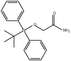 Acetamide, 2-[[(1,1-dimethylethyl)diphenylsilyl]oxy]- Structure