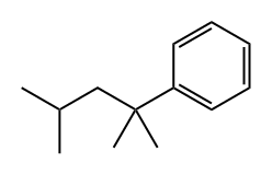 Benzene, (1,1,3-trimethylbutyl)- Structure