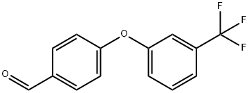 Benzaldehyde, 4-[3-(trifluoromethyl)phenoxy]- Structure