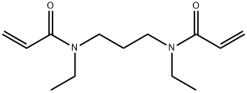 N,N’-Diethyl-1,3-bis(acrylamido)propane Structure