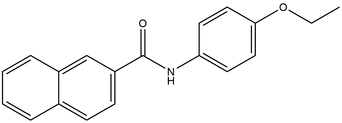 N-(4-Ethoxyphenyl)-2-naphthalenecarboxamide 구조식 이미지