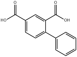 [1,1'-Biphenyl]-2,4-dicarboxylic acid Structure