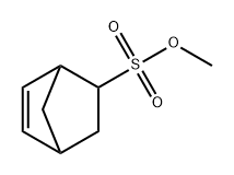 Bicyclo[2.2.1]hept-5-ene-2-sulfonic acid, methyl ester Structure