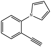 1H-Pyrrole, 1-(2-ethynylphenyl)- Structure