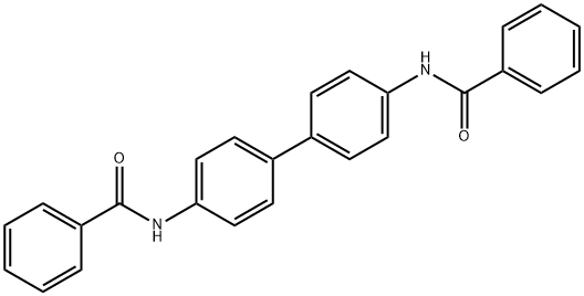 Benzamide, N,N'-[1,1'-biphenyl]-4,4'-diylbis- Structure