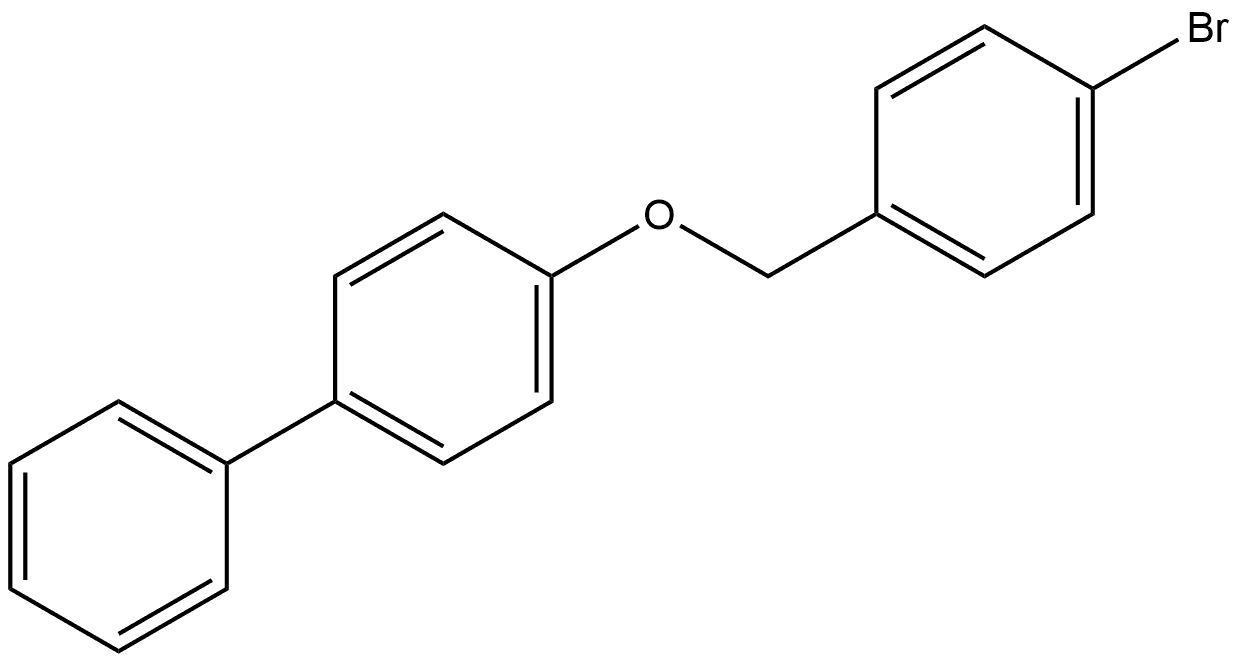 4-[(4-Bromophenyl)methoxy]-1,1'-biphenyl Structure