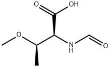 L-Threonine, N-formyl-O-methyl- Structure