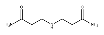 Propanamide, 3,3'-iminobis- Structure