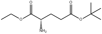 L-Glutamic acid, 5-(1,1-dimethylethyl) 1-ethyl ester Structure