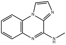 Imidazo[1,2-a]quinoxalin-4-amine, N-methyl- Structure