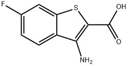 3-Amino-6-fluorobenzo[b]thiophene-2-carboxylic acid Structure