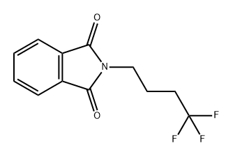 1H-Isoindole-1,3(2H)-dione, 2-(4,4,4-trifluorobutyl)- Structure