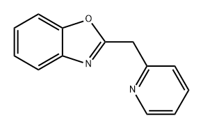Benzoxazole, 2-(2-pyridinylmethyl)- Structure