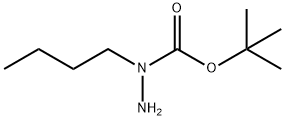1,1-Dimethylethyl 1-butylhydrazinecarboxylate Structure