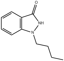 3H-Indazol-3-one, 1-butyl-1,2-dihydro- 구조식 이미지