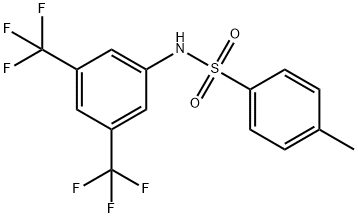 N-[3,5-Bis(trifluoromethyl)phenyl]-4-methylbenzenesulfonamide Structure