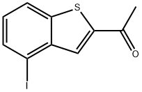 Ethanone, 1-(4-iodobenzo[b]thien-2-yl)- Structure