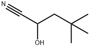 Pentanenitrile, 2-hydroxy-4,4-dimethyl- Structure