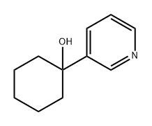 Cyclohexanol, 1-(3-pyridinyl)- Structure