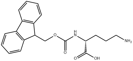 N2-Fmoc-D-ornithine Structure