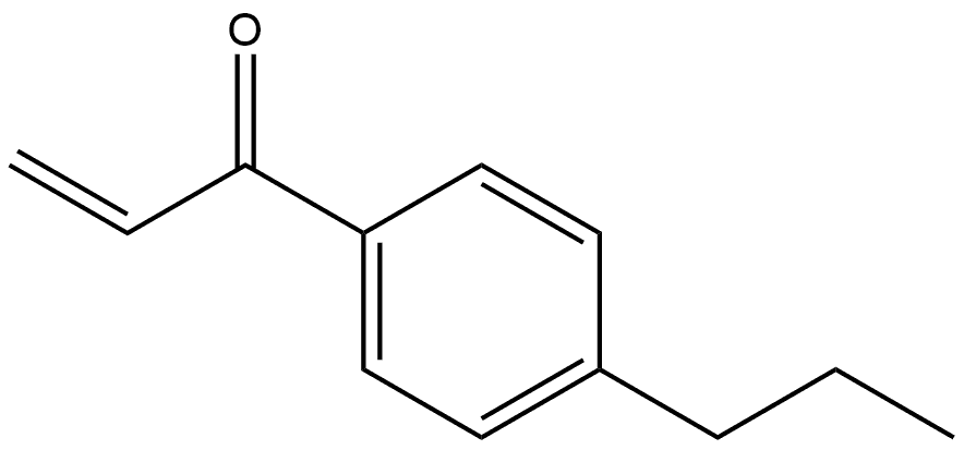 1-(4-Propylphenyl)-2-propen-1-one Structure