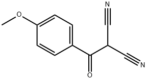 Propanedinitrile, 2-(4-methoxybenzoyl)- Structure