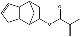 2-Propenoic acid, 2-methyl-, 3a,4,5,6,7,7a-hexahydro-4,7-methano-1H-inden-6-yl ester Structure