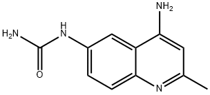 Urea, N-(4-amino-2-methyl-6-quinolinyl)- Structure