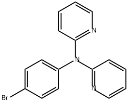 2-Pyridinamine, N-(4-bromophenyl)-N-2-pyridinyl- 구조식 이미지