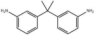 Benzenamine, 3,3'-(1-methylethylidene)bis- Structure