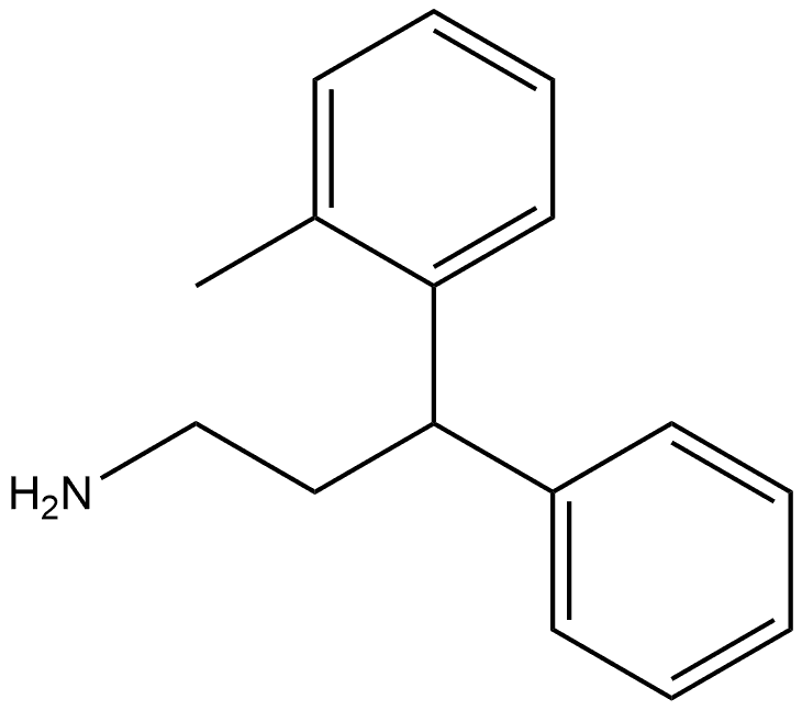 2-Methyl-γ-phenylbenzenepropanamine Structure