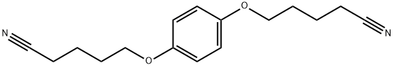 1,4-bis(cyanobutoxy)benzene Structure