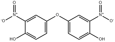 Phenol, 4,4'-oxybis[2-nitro- Structure