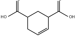 4-Cyclohexene-1,3-dicarboxylic acid 구조식 이미지