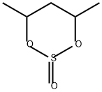 1,3,2-Dioxathiane, 4,6-dimethyl-, 2-oxide Structure