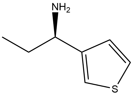 (1R)-1-(THIOPHEN-3-YL)PROPAN-1-AMINE Structure