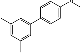 1,1'-Biphenyl, 4'-methoxy-3,5-dimethyl- Structure