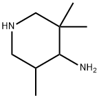 3,3,5-trimethylpiperidin-4-amine Structure