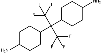 Cyclohexanamine, 4,4'-[2,2,2-trifluoro-1-(trifluoromethyl)ethylidene]bis- (9CI) Structure