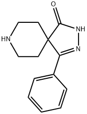 4-Phenyl-2,3,8-triazaspiro[4.5]dec-3-en-1-one 구조식 이미지