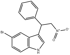 5-bromo-3-(2-nitro-1-phenylethyl)-1H-Indole Structure