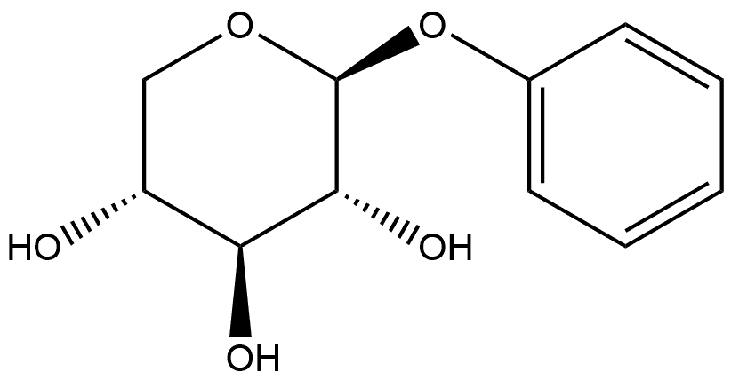 β-D-Xylopyranoside, phenyl Structure