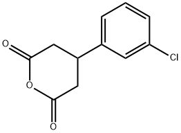 4-(3-chlorophenyl)dihydro-2H-pyran-2,6(3H)-dione Structure