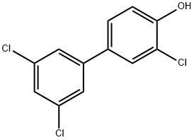 2-Chloro-4-(3,5-dichlorophenyl)phenol Structure