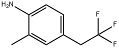 2-Methyl-4-(2,2,2-trifluoroethyl)aniline Structure