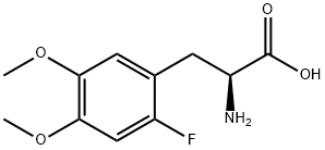 L-Tyrosine, 2-fluoro-5-methoxy-O-methyl- 구조식 이미지