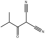 Propanedinitrile, 2-(2-methyl-1-oxopropyl)- Structure